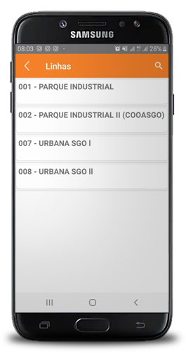 Aplicativo Transdata